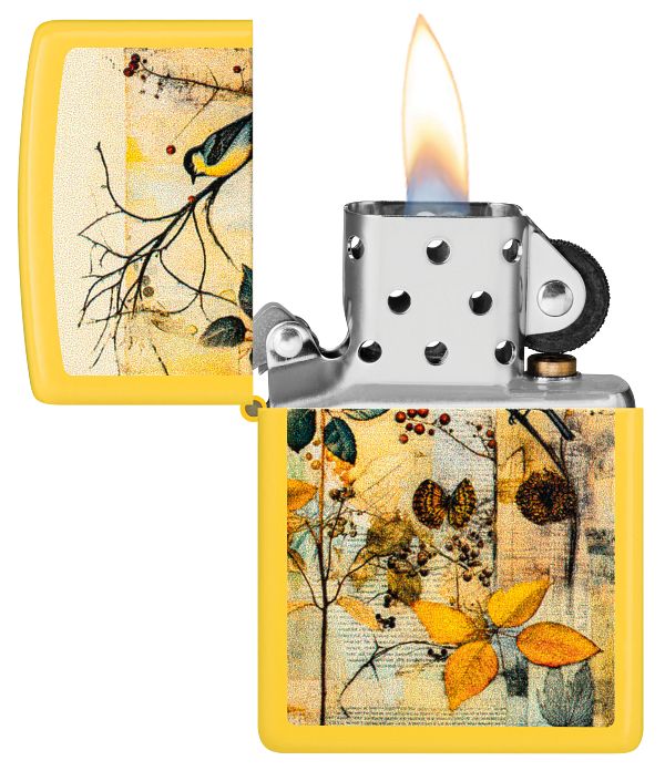 Zippo Vintage Bird Design