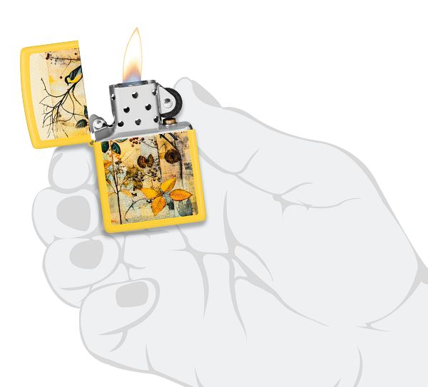 Zippo Vintage Bird Design