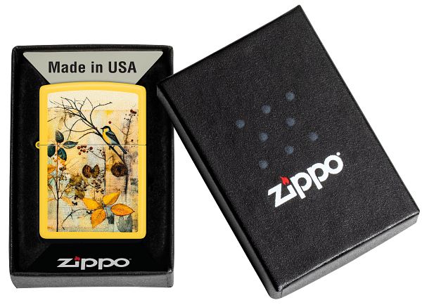Zippo Vintage Bird Design