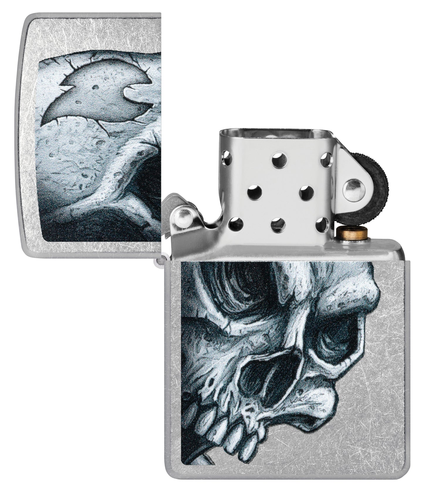 Zippo Skull & Flame (46587)