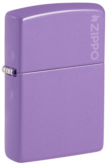 Zippo Smokey Lavender Matte w/ Zippo Logo (46681ZL)