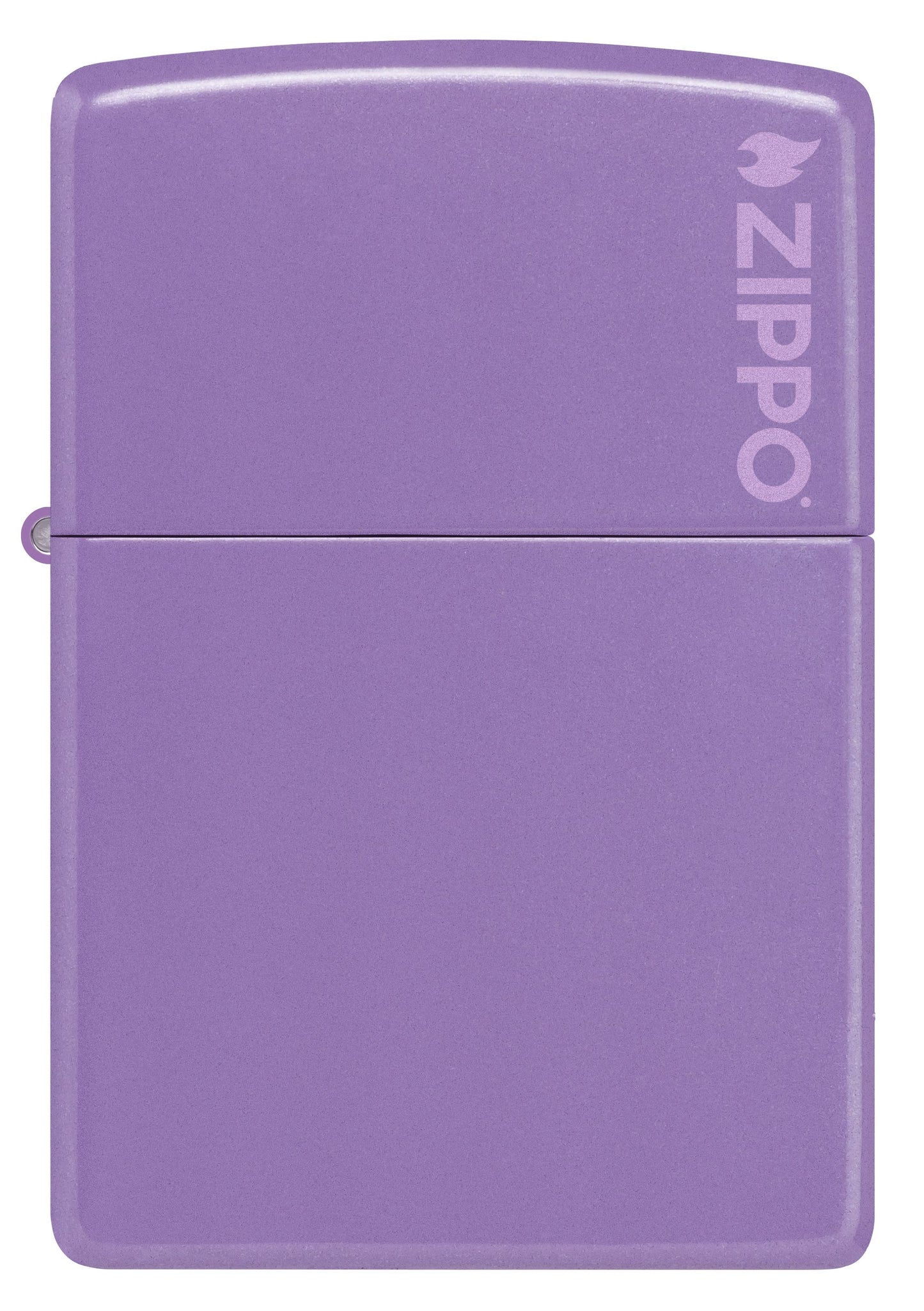 Zippo Smokey Lavender Matte w/ Zippo Logo (46681ZL)