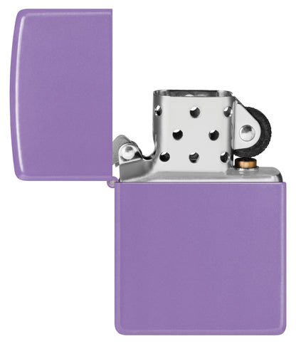 Zippo Reg Smokey Lavender Matte (46681)