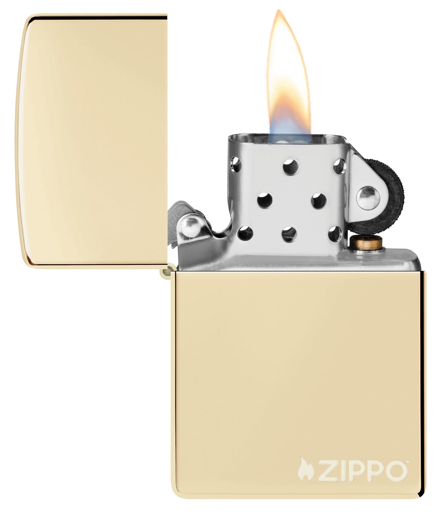 Zippo Reg Champagne PVD w/  Zippo Logo (46682ZL)