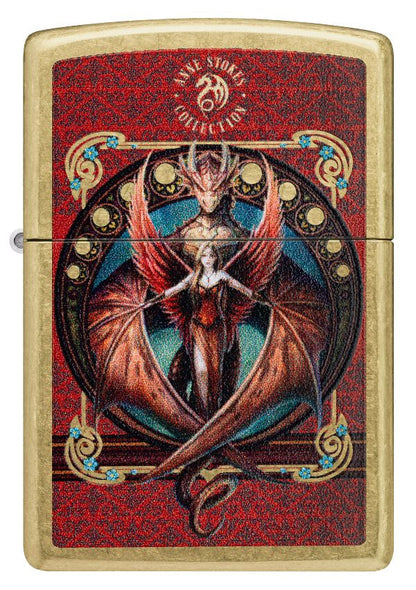 Zippo Red Anne Stokes