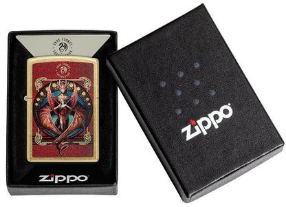 Zippo Red Anne Stokes