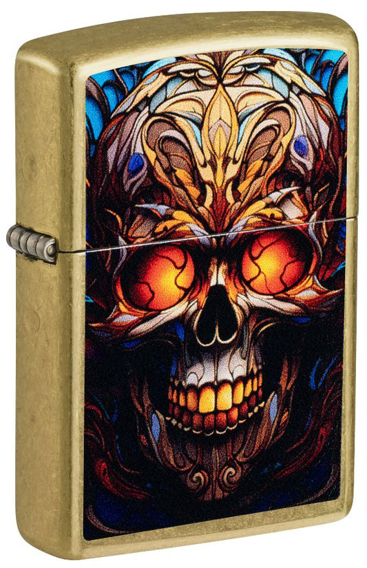 Zippo Skull Design