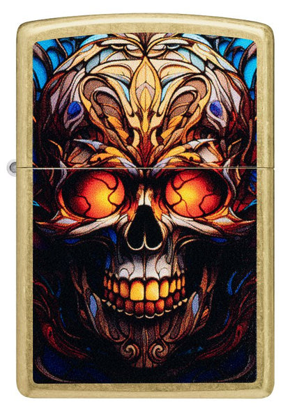 Zippo Skull Design