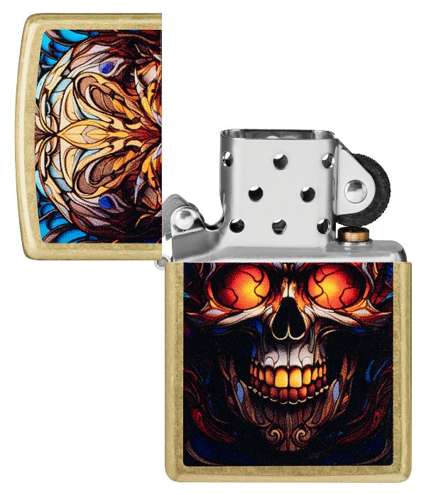 Zippo Skull Design