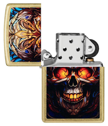 Zippo Skull Design
