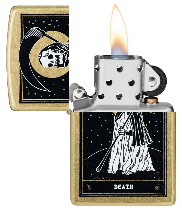 Zippo Death Card Design