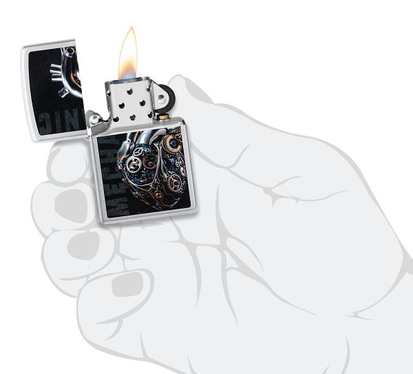 Zippo Mechanical Heart Design