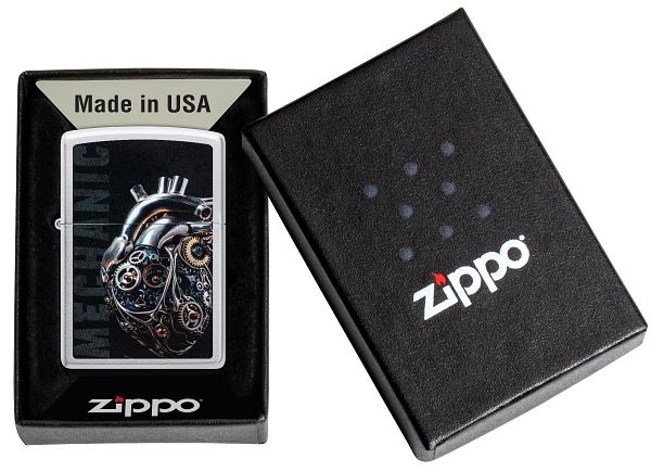 Zippo Mechanical Heart Design