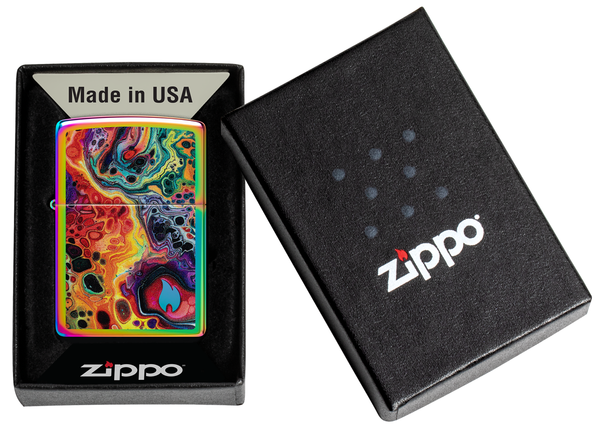 Zippo 151 Abstract Design