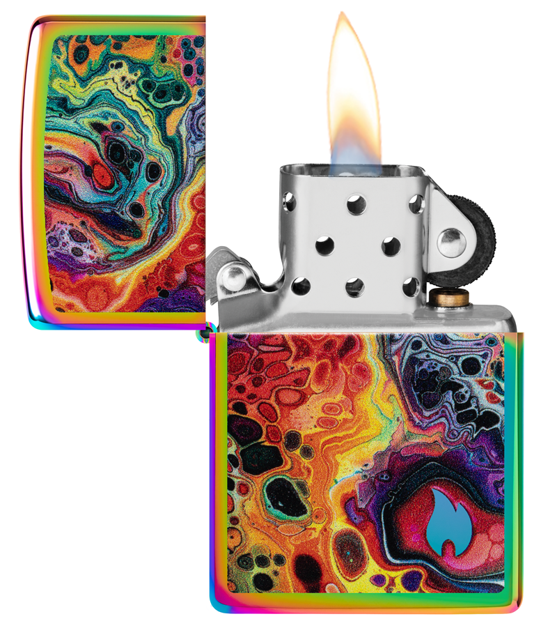 Zippo 151 Abstract Design