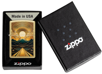 Zippo Through The Mountains Design