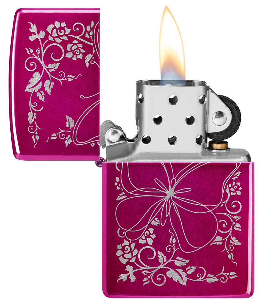 Zippo Butterfly Design