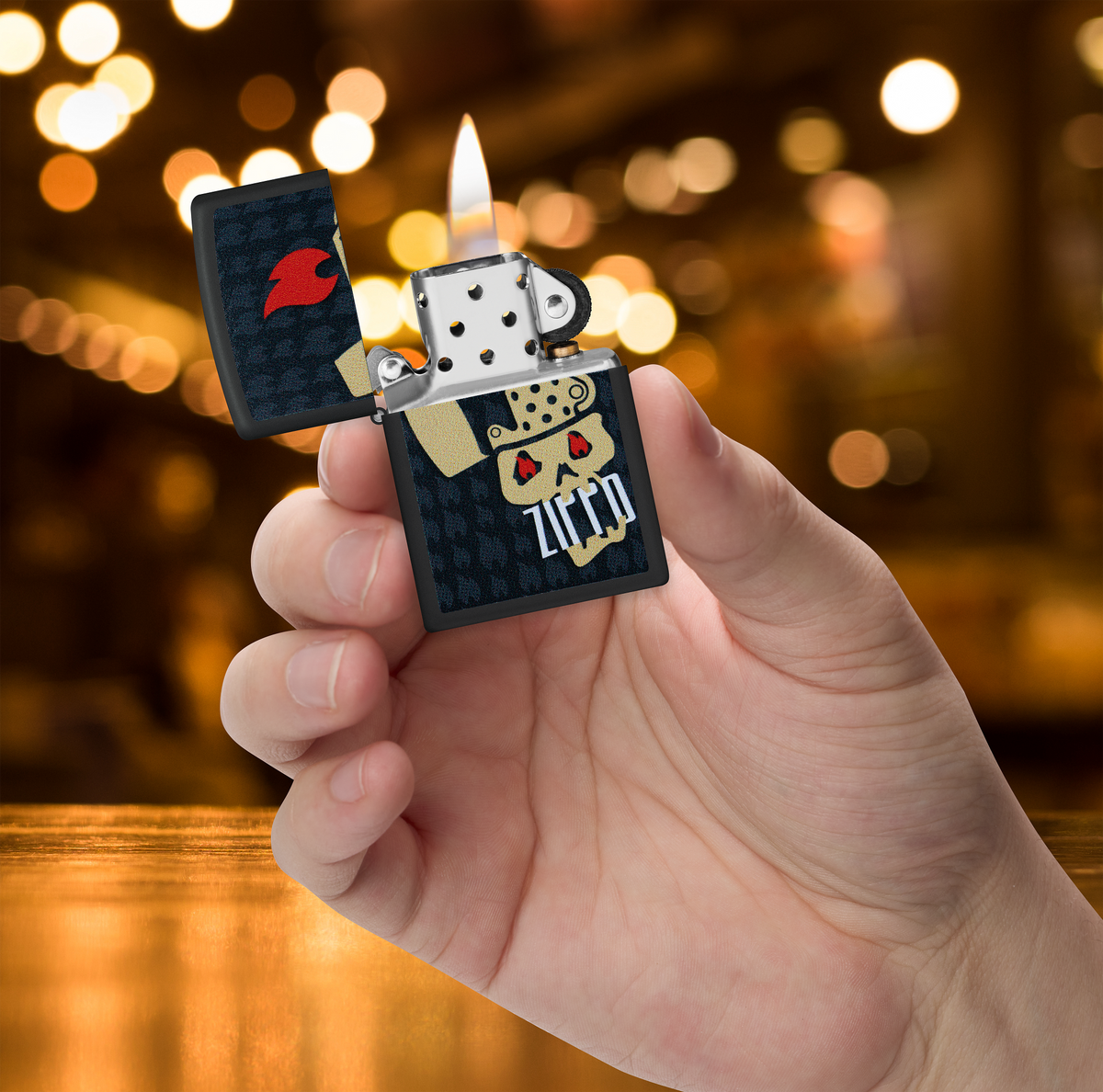Zippo Skull Lighter