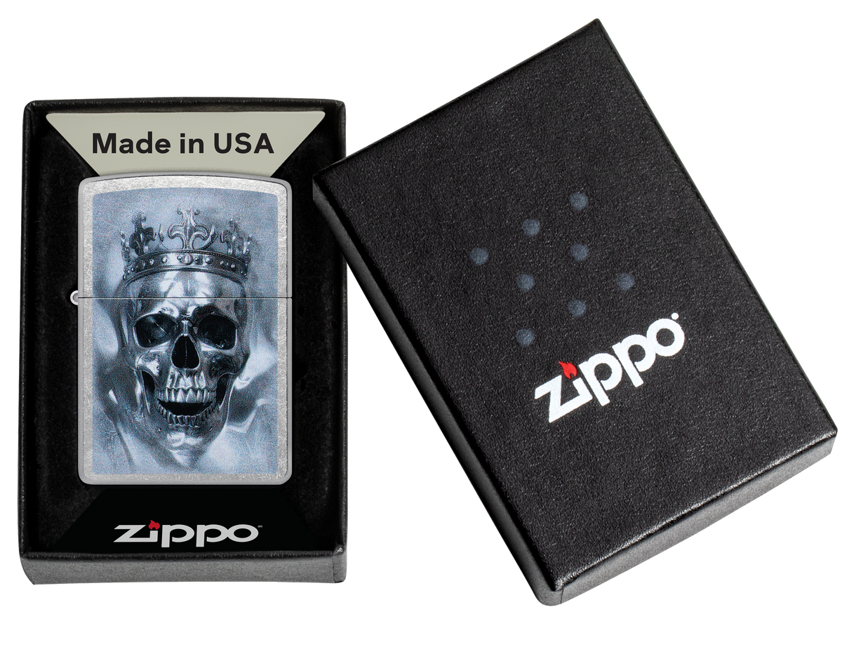 Zippo Metallic Skull