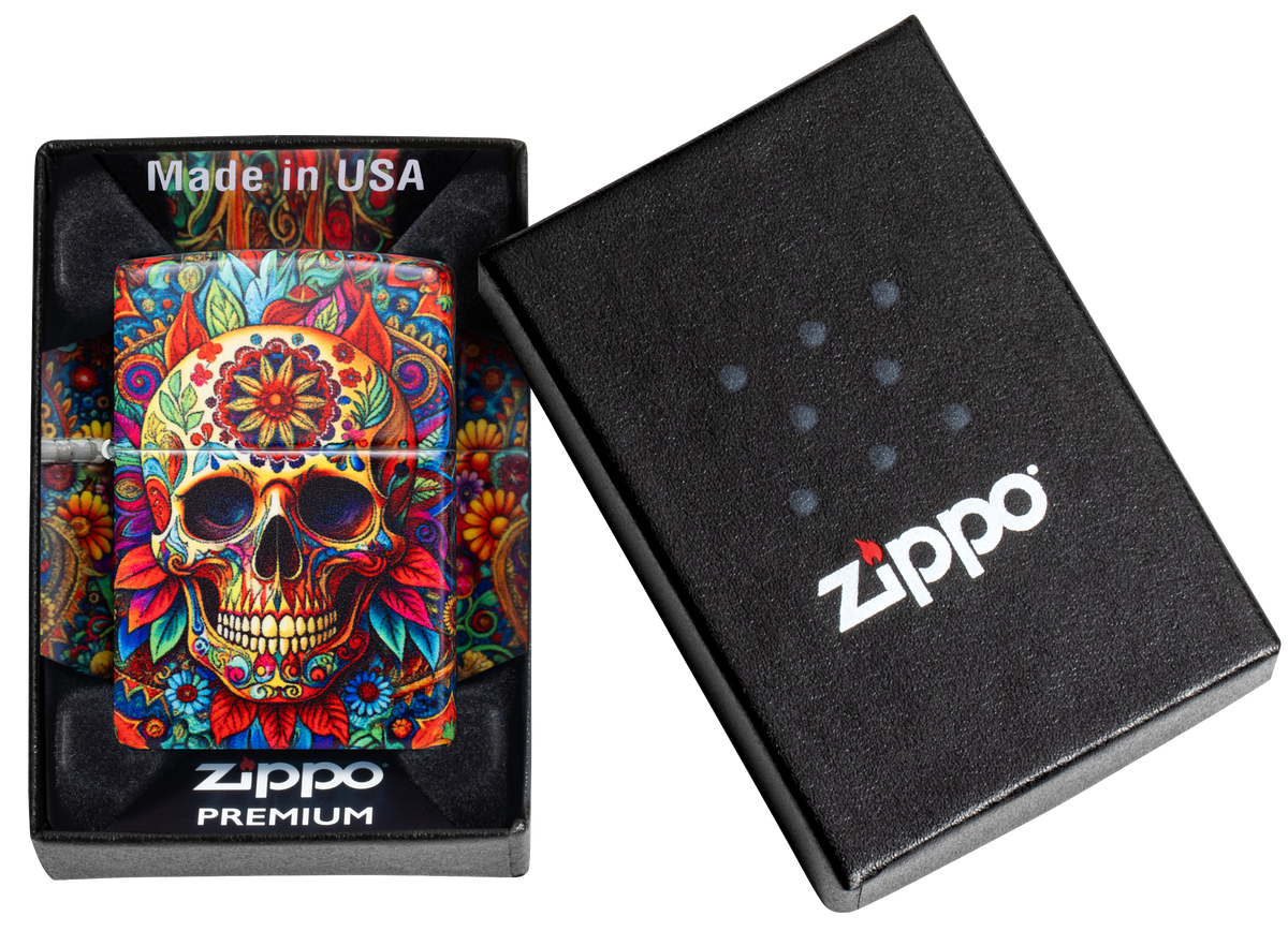 Zippo Colorful Skull