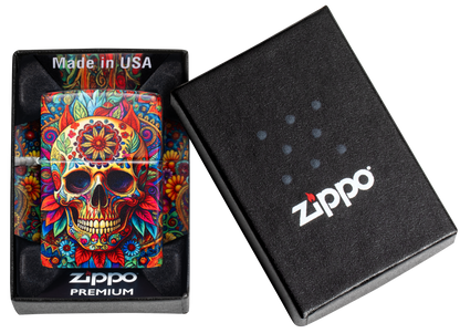 Zippo Colorful Skull
