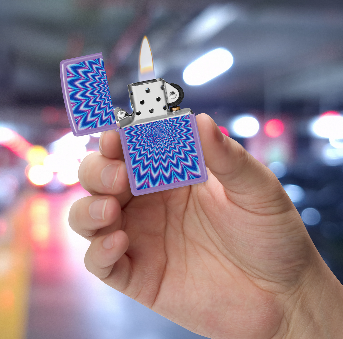 Zippo Optical Illusion