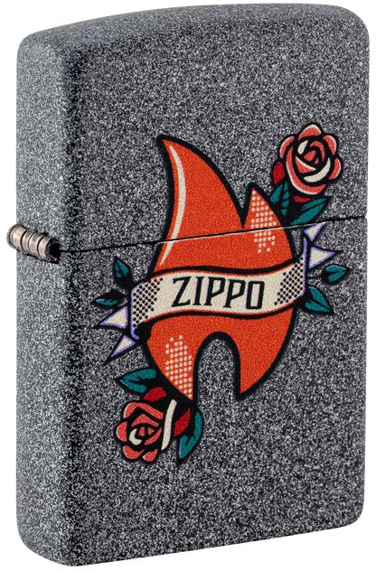 Zippo Flame Tattoo