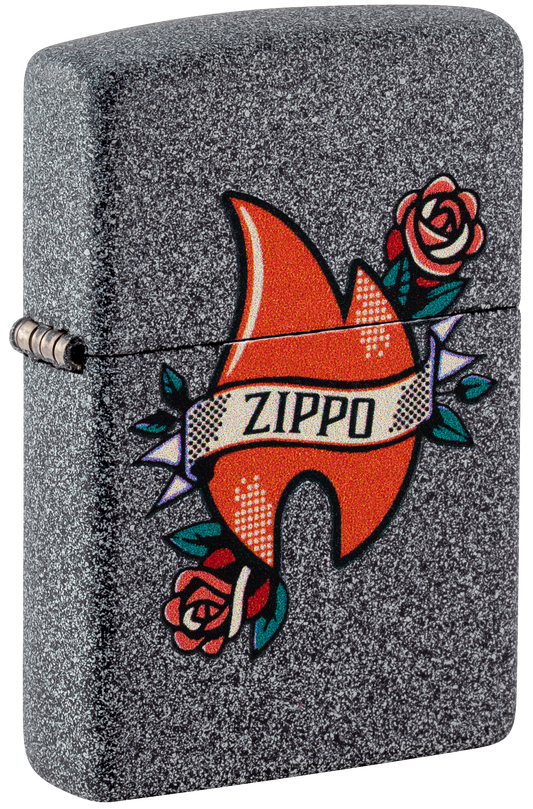 Zippo Flame Tattoo