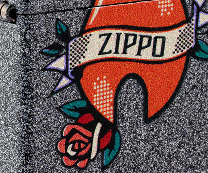 Zippo Flame Tattoo