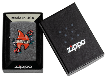 Zippo Flame Tattoo