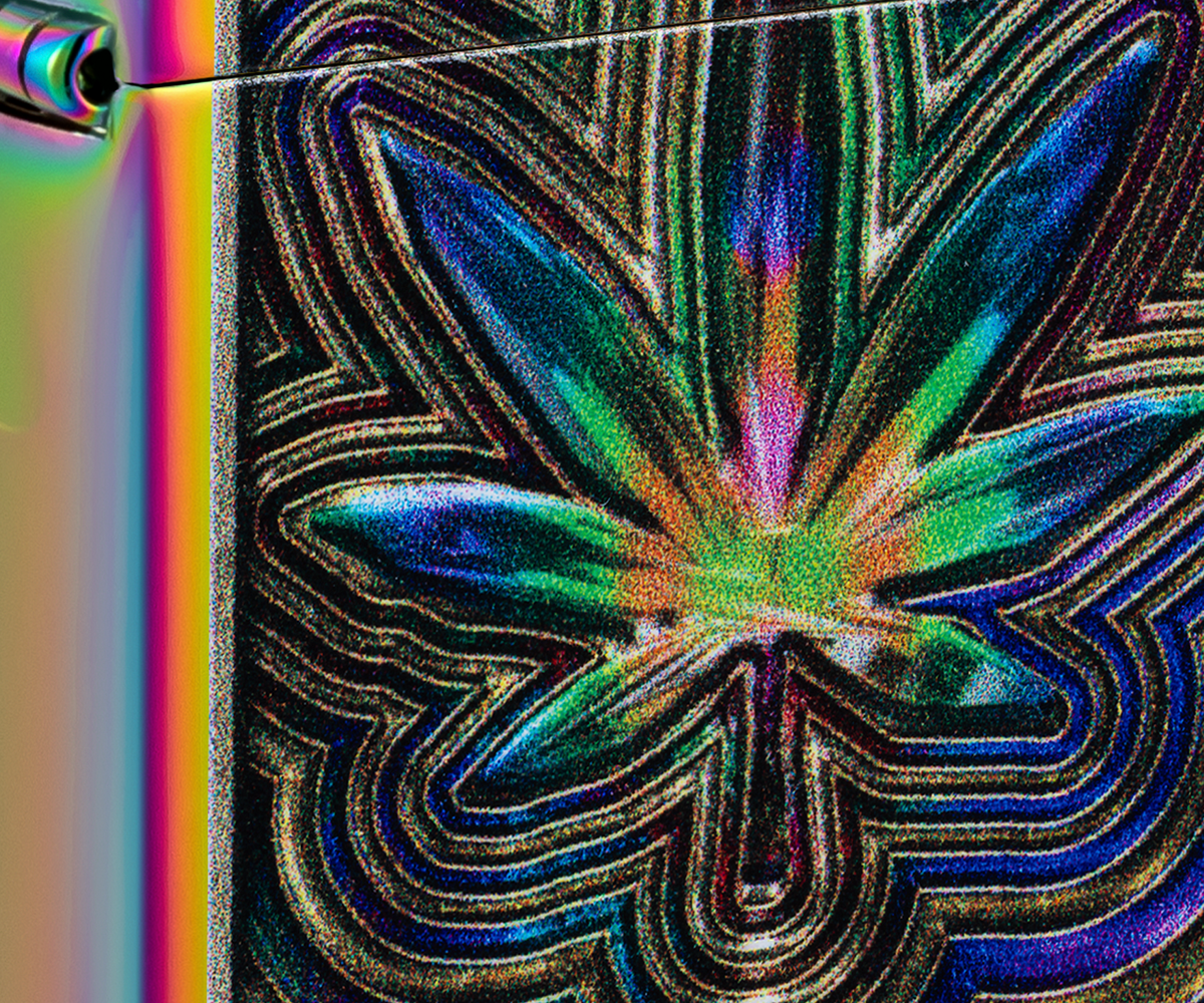 Zippo Metallic Leaf