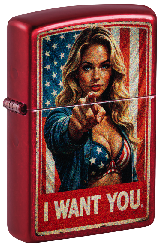 Zippo I Want You Design
