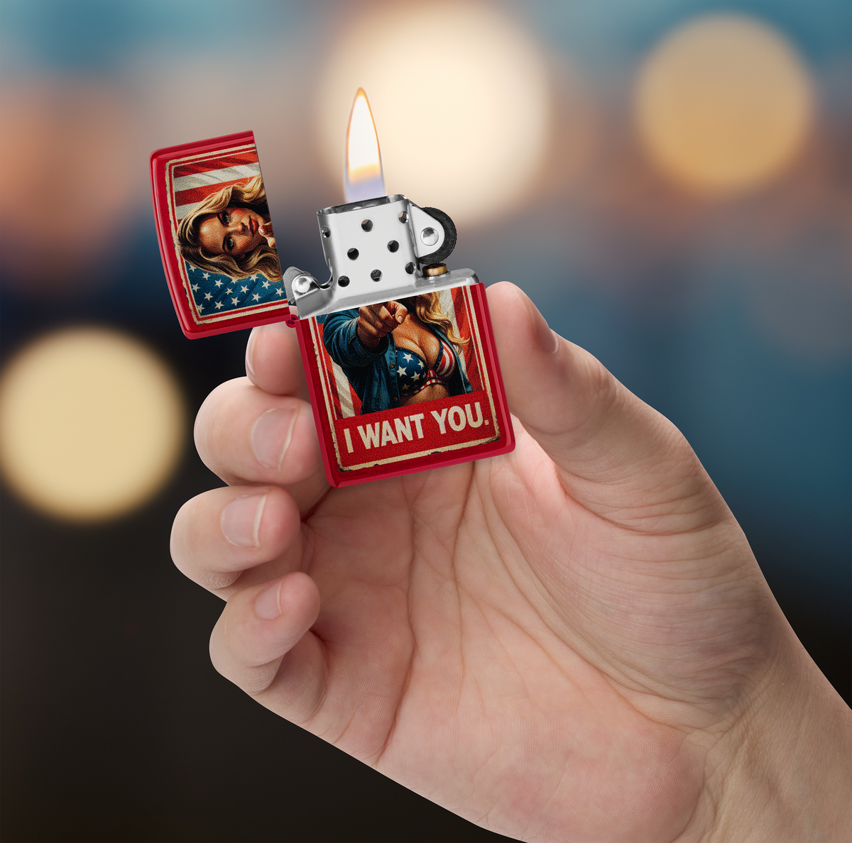 Zippo I Want You Design