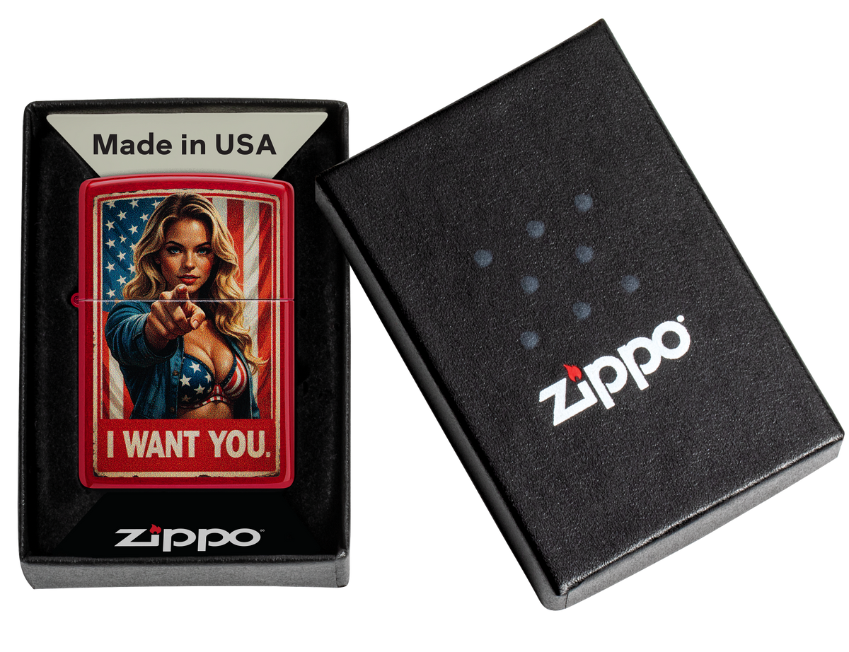 Zippo I Want You Design