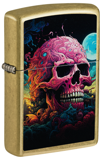 Zippo Space Skull