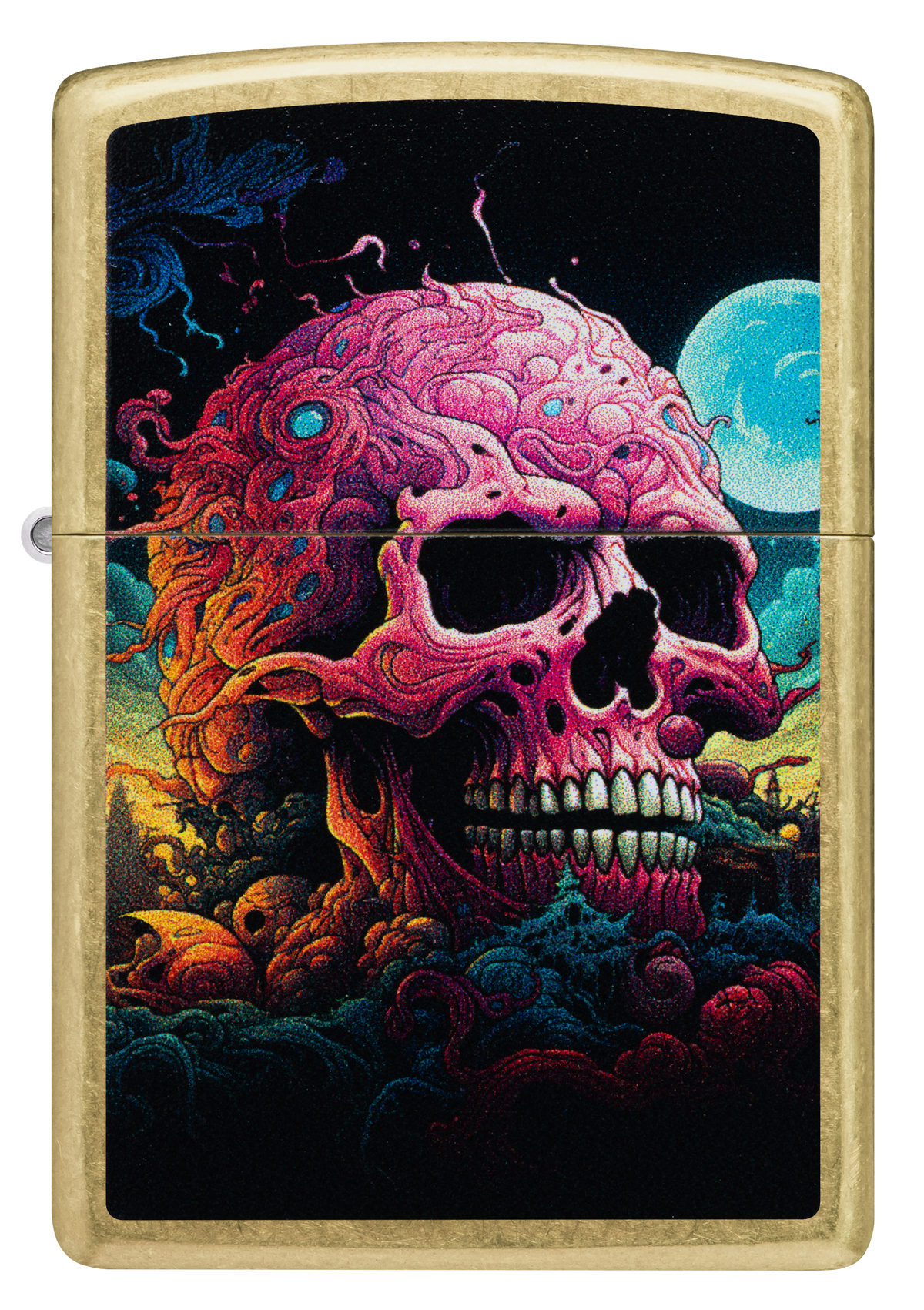 Zippo Space Skull