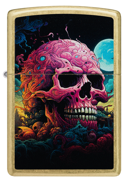 Zippo Space Skull