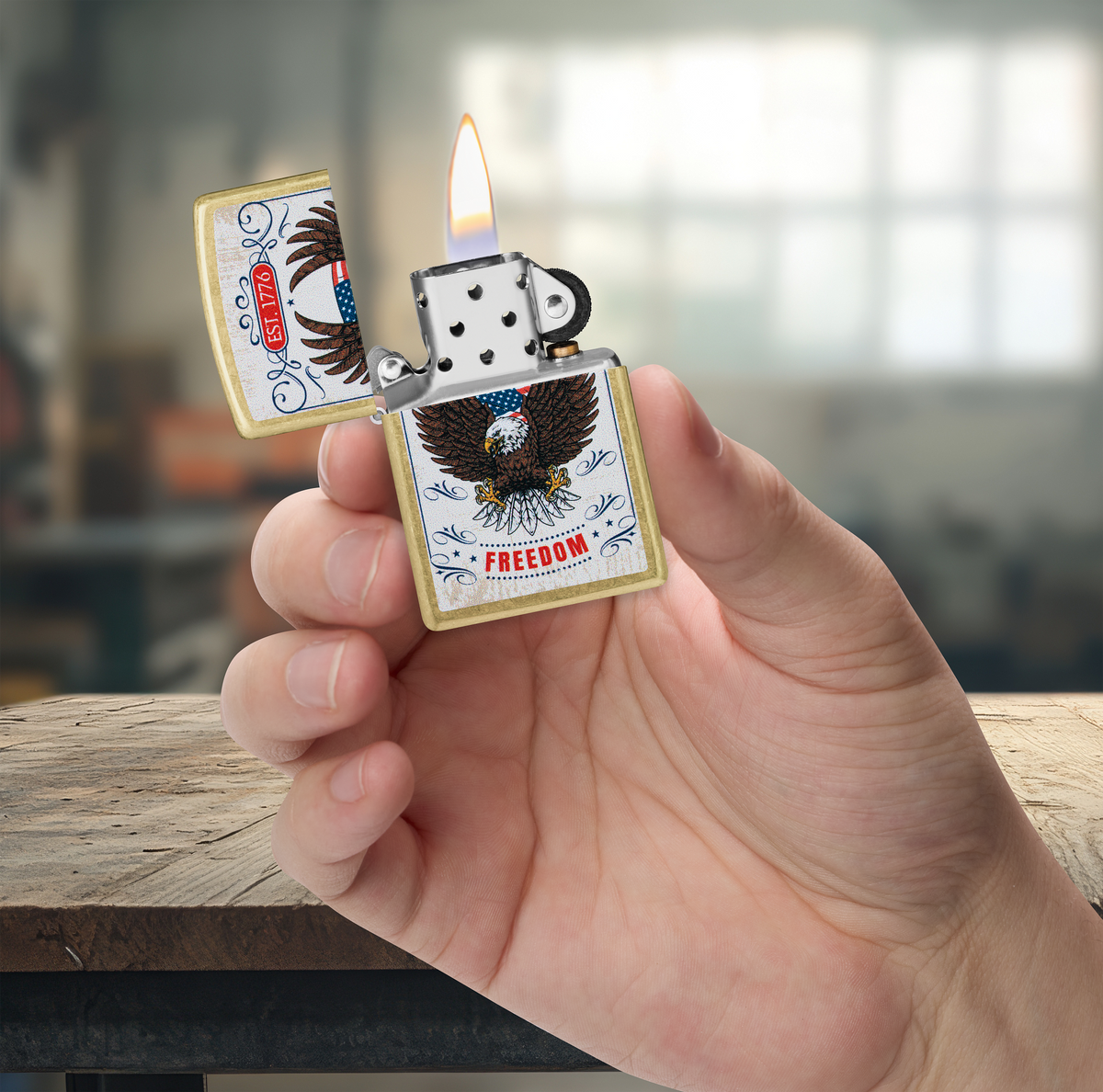 Zippo Freedom Eagle