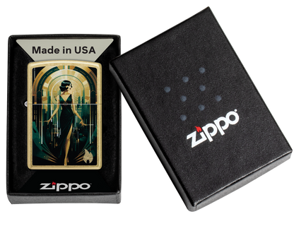 Zippo Art Deco Beauty