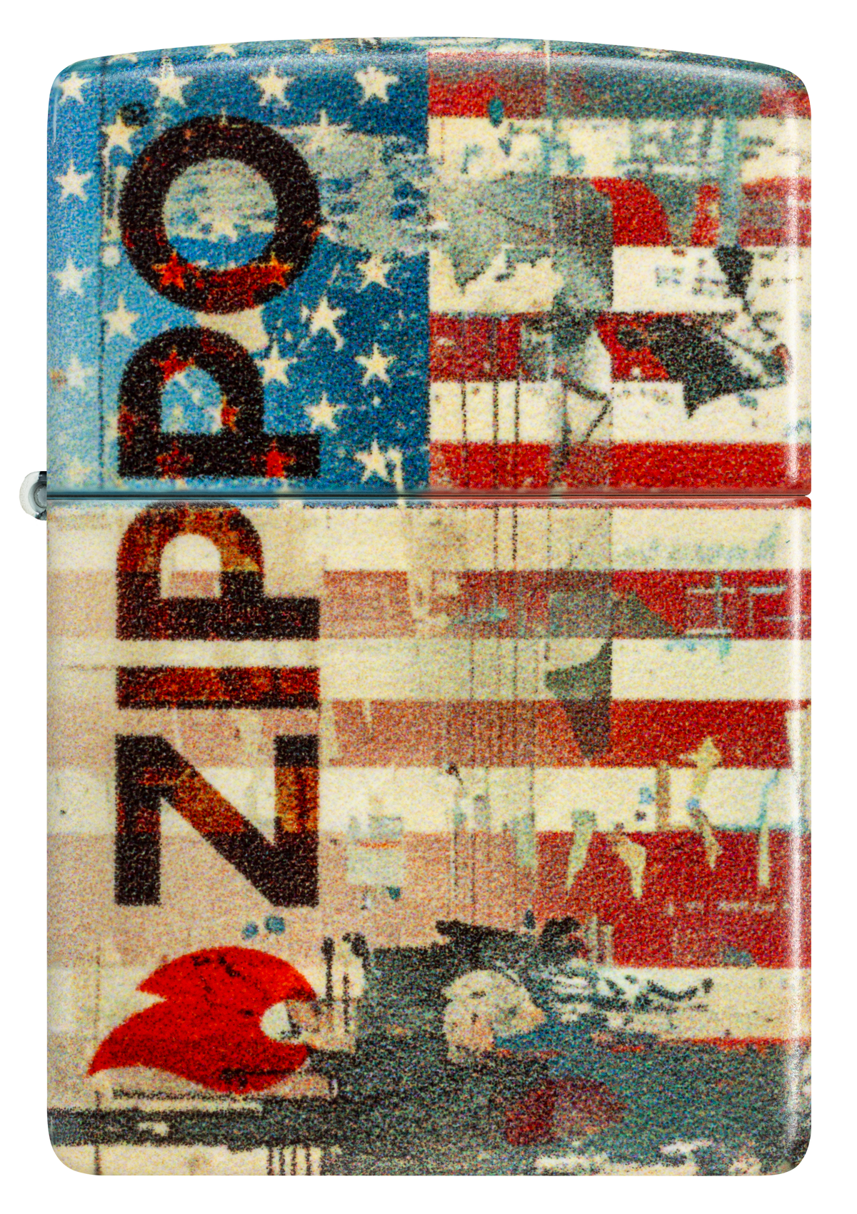 Zippo Grunge Flag
