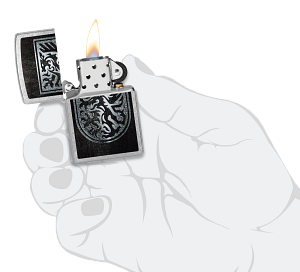 Zippo Bouclier Dragon (48730)