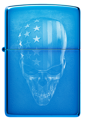 Zippo American Skull Design 20446 (48739)