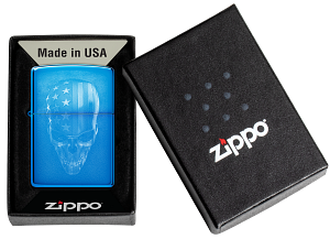 Zippo Motif tête de mort américaine 20446 (48739)