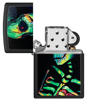 Zippo Glowing Skull Design (48761)