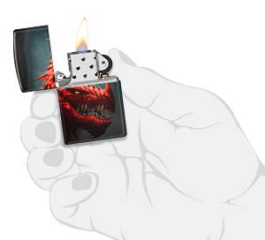 Zippo Dragon Rouge (48777)