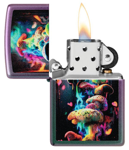 Zippo Mushrooms Design