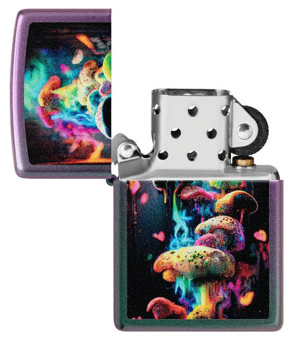 Zippo Mushrooms Design