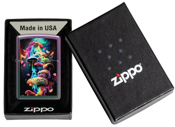 Zippo Mushrooms Design