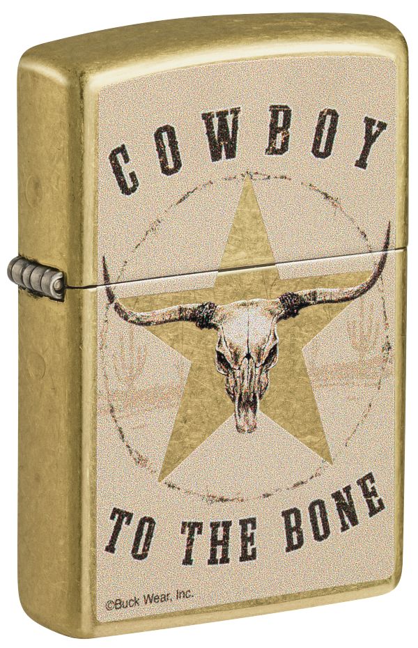 Zippo Buck Wear Cowboy Design