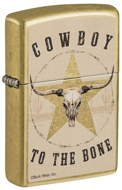 Zippo Buck Wear Cowboy Design
